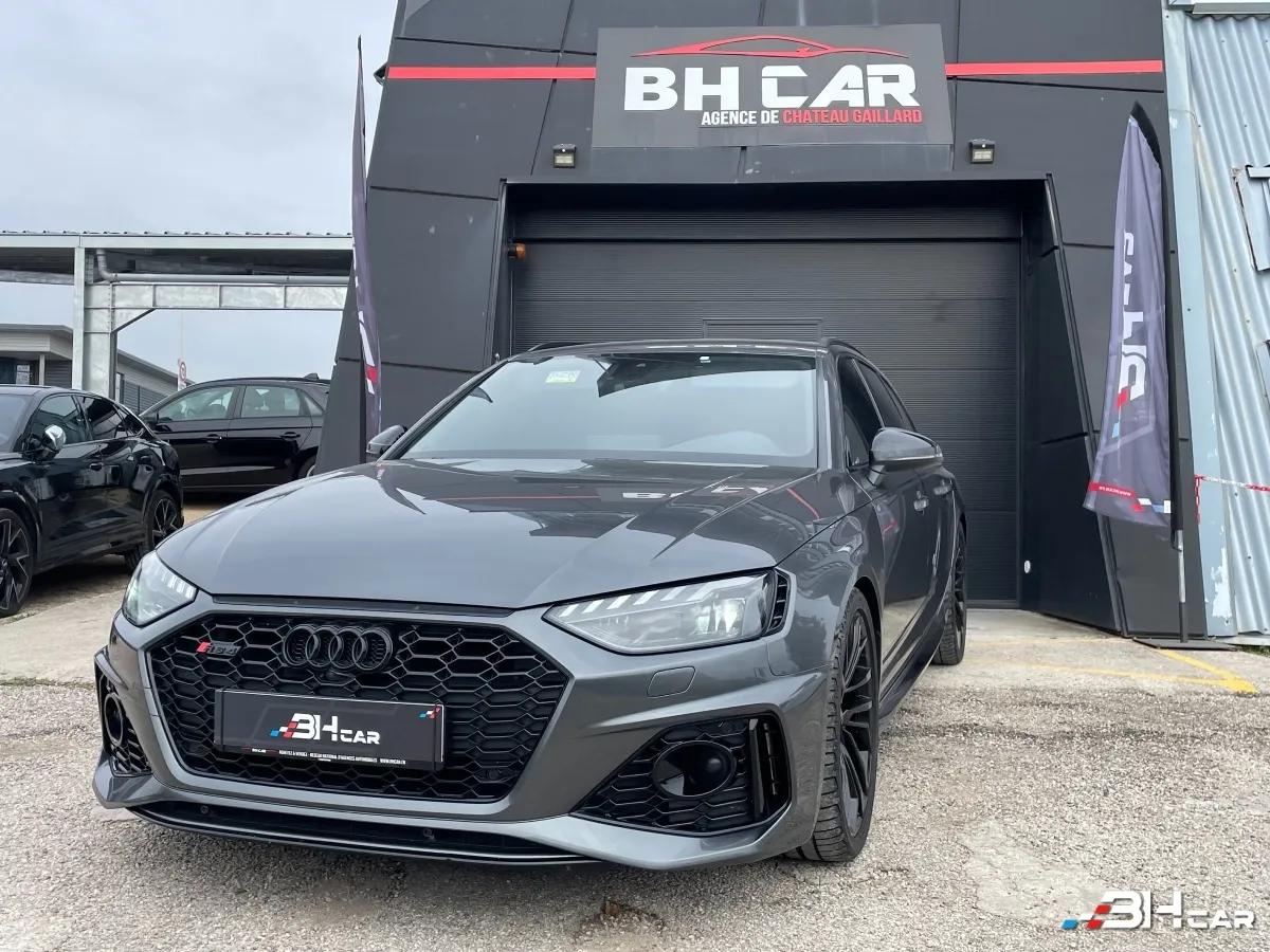 Image: Audi Rs4 2.9 TFSI 450 Bi-turbos V6 Quattro Matrix LED Dynamique Coffre élec Suivi AUDI & GAR 12 Mois