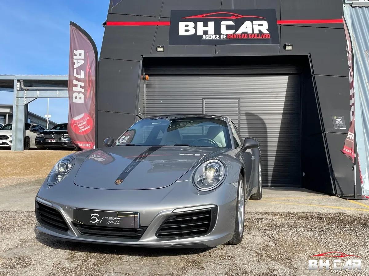 Image: Porsche 911 991.2 T Carrera 370 PDK Pack Chrono Echap Sport Suspensions pilotée Suivi complet