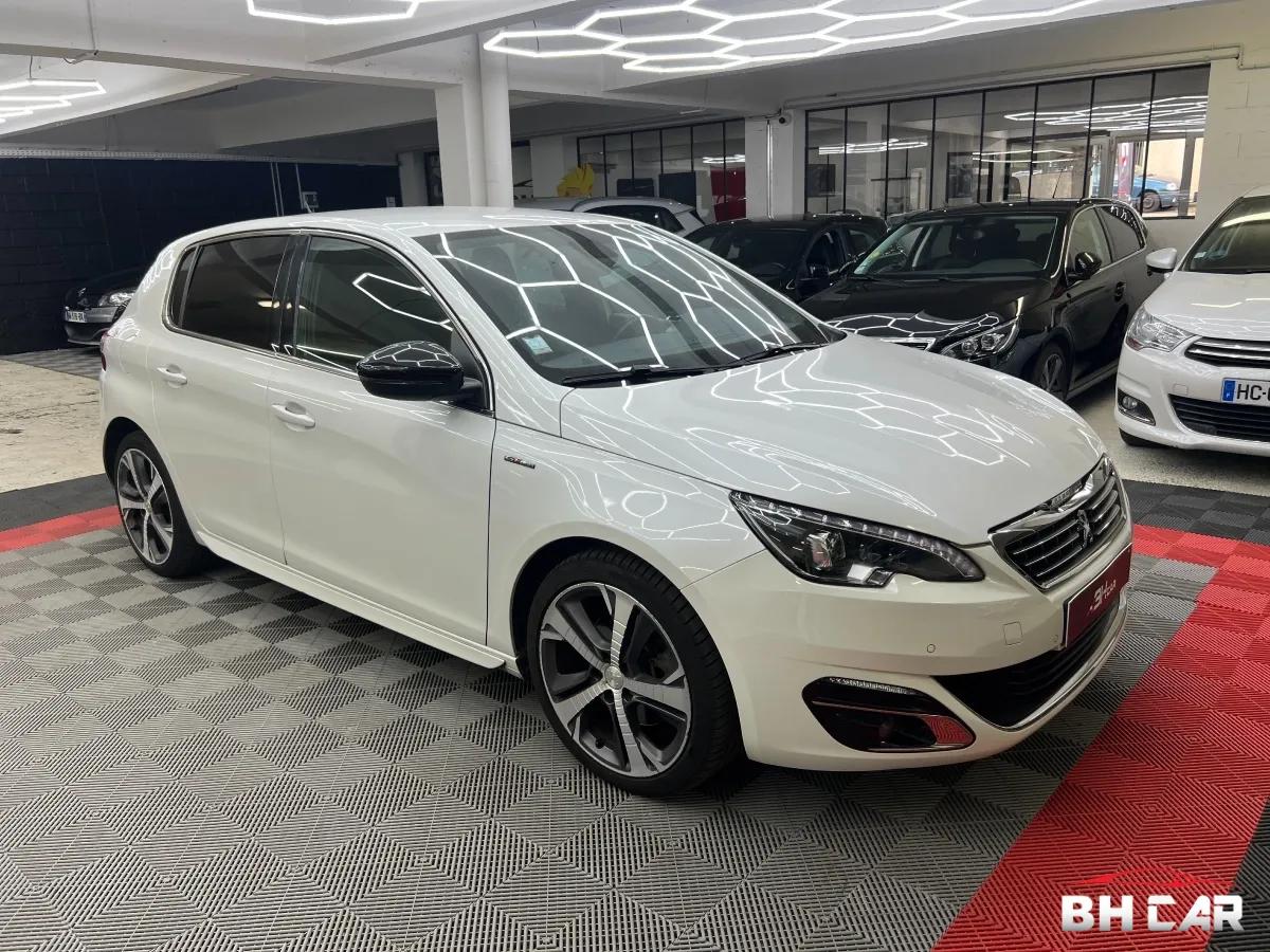 Image: Peugeot 308 II 2.0 BlueHDi 150 ch GT Line ( BLANC NACRÉ / ALCANTARA / JANTE 18 / ....)