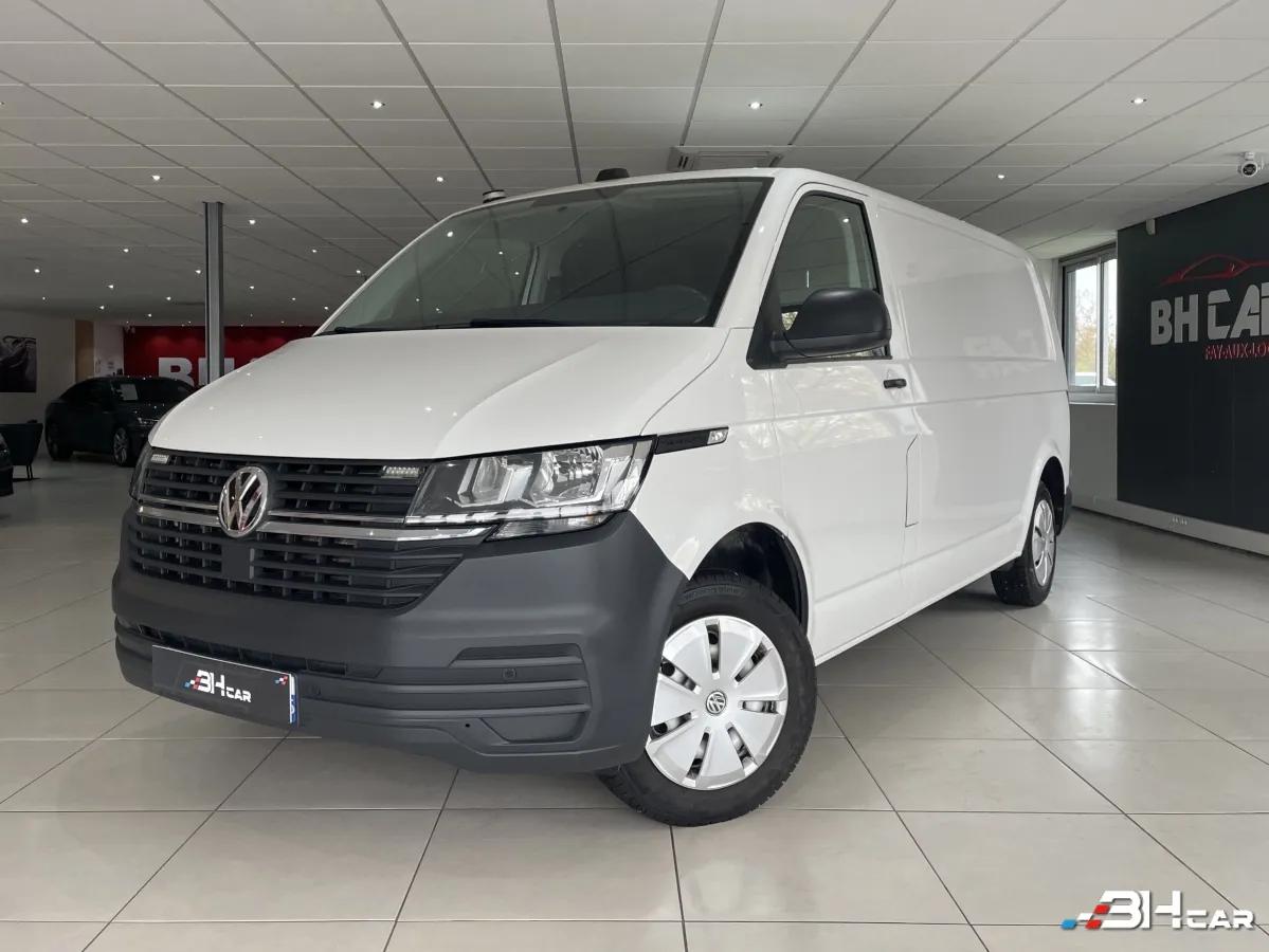 Image: Volkswagen Transporter 🚀 L2H1 2.0 TDI 150 CH T6.1 LONG BVM6 AMÉNAGEMENTS + ATTELAGE PRIX HT