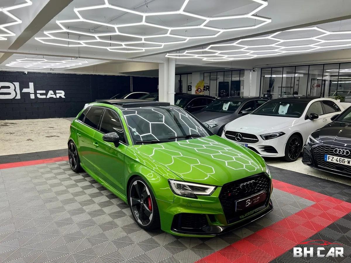 Image: Audi Rs3 Sportback 2.5 TFSI 400 CH QUATTRO MOTEUR DAZA ( PACK CARBONE / JAVA GREEN / PACK RS )