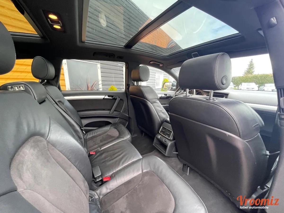 AUDI Q7 Phase 2 3.0 TDI V6 Quattro Tiptronic8 245 Boîte auto S LINE