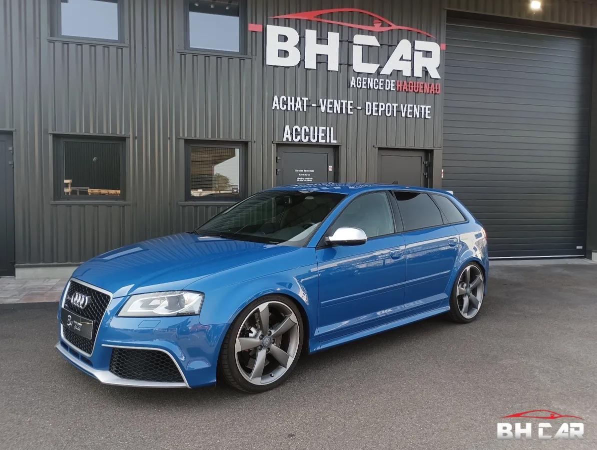 Image: Audi Rs3 SPORTBACK 2.5 TFSI 340CV QUATTRO S-TRONIC Sièges F1 Bleu Sprint Echappement Clapets