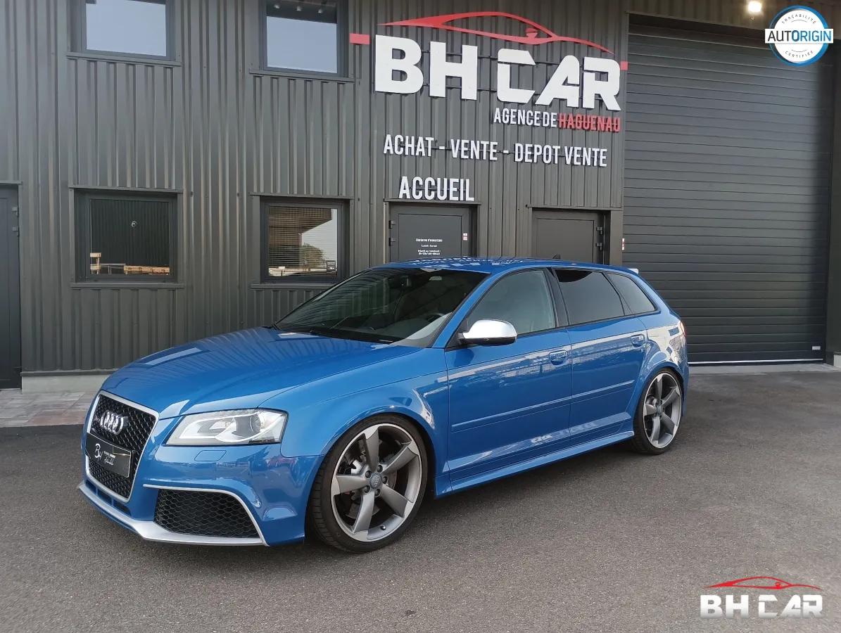 Image: Audi Rs3 SPORTBACK 2.5 TFSI 340CV QUATTRO S-TRONIC Sièges F1 Bleu Sprint Echappement Clapets
