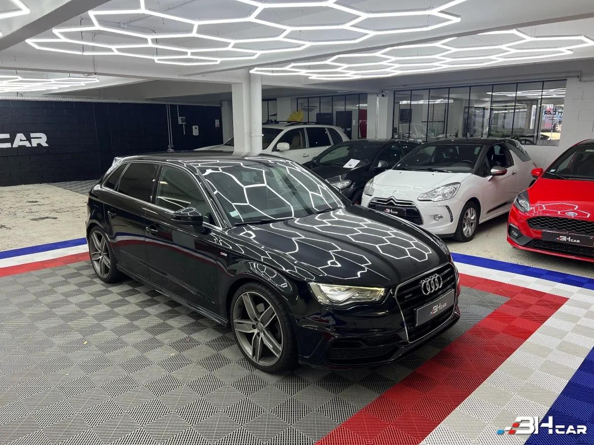 Image: Audi A3 SPORTBACK 2.0 TDi 184 CH S LINE QUATTRO ( SIÈGE CHAUFFANT / KEYLESS GO / B&O ... )