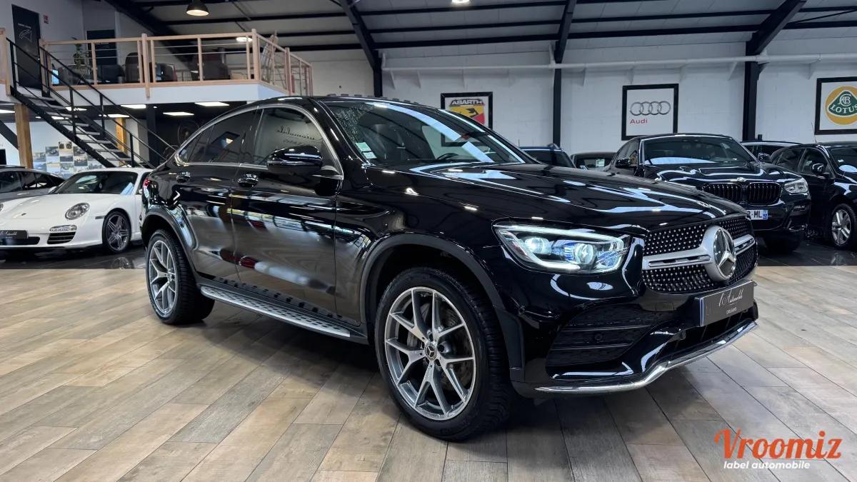 MERCEDES CLASSE GLC COUPÉ 300 E 4MATIC AMG LINE / TO / BURMESTER / CAM 360