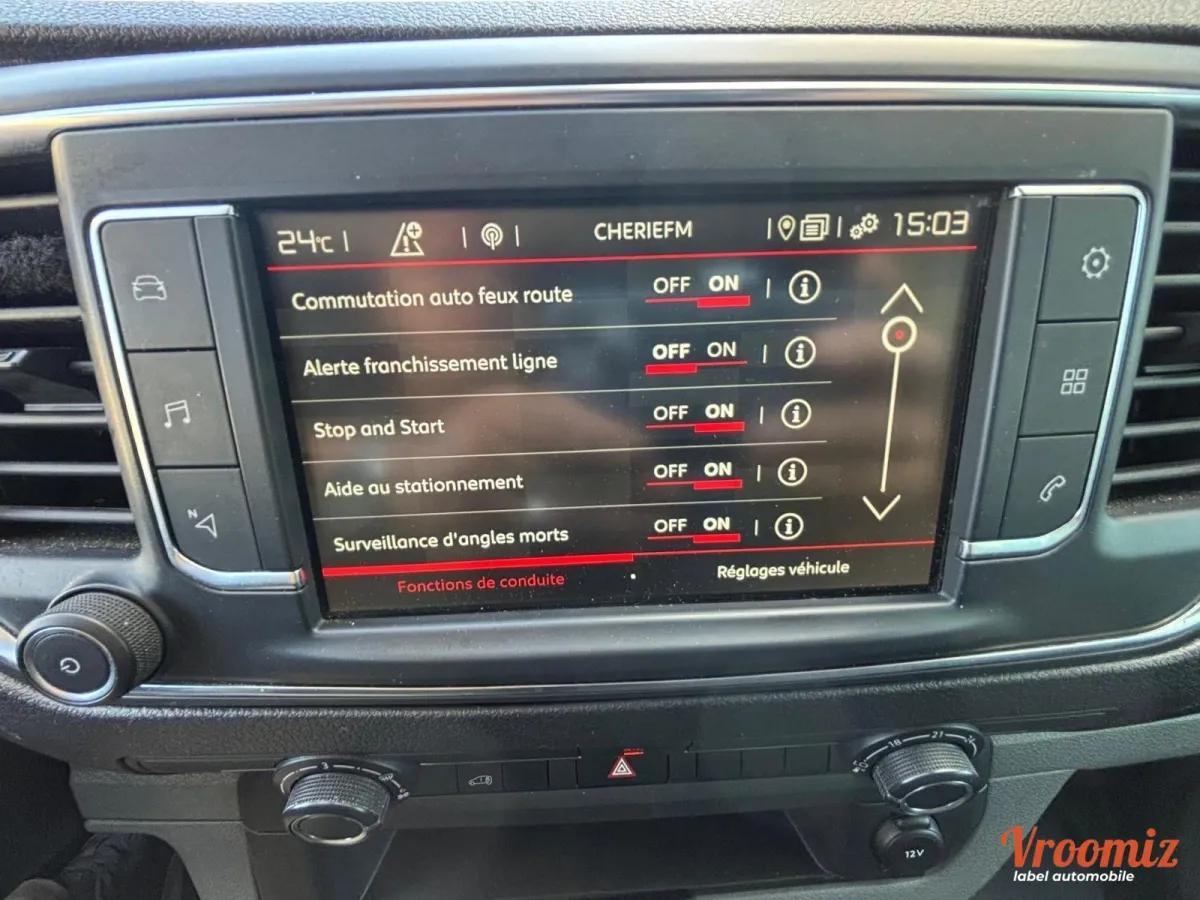Citroen Jumpy Camionnette 1.5 BlueHDi 120cv - 3 Places TVA Récupérable - Garantie 12 Mois