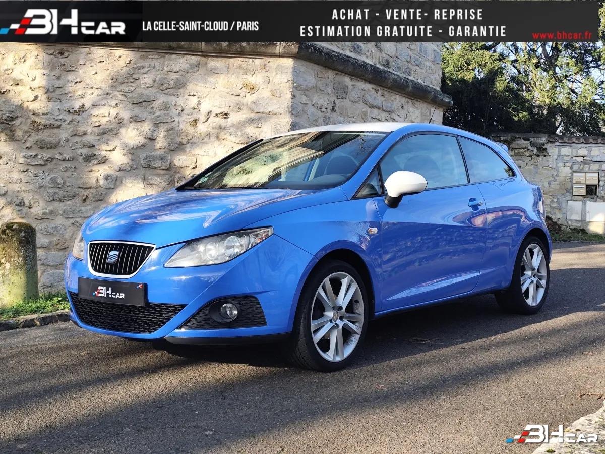 Image: Seat Ibiza 1.6 105 STYLE / 1ERE MAIN / HISTORIQUE / CLIM / RIEN A PREVOIR / GARANTIE 12 MOIS