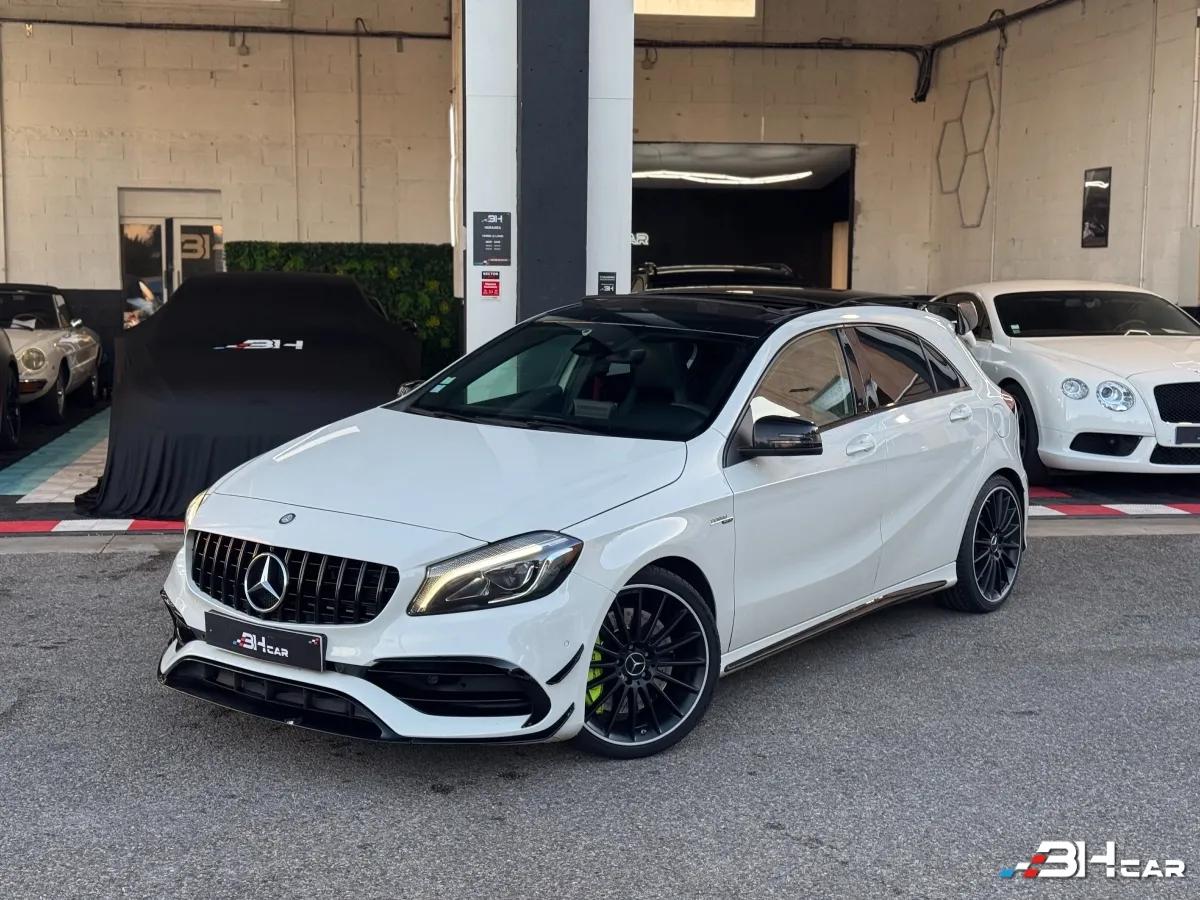 Image: Mercedes Classe A 45 AMG 2.0L 381cv 4MATIC PACK AERO / TOIT OUVRANT / CAMERA / CARPLAY / SUIVI FULL