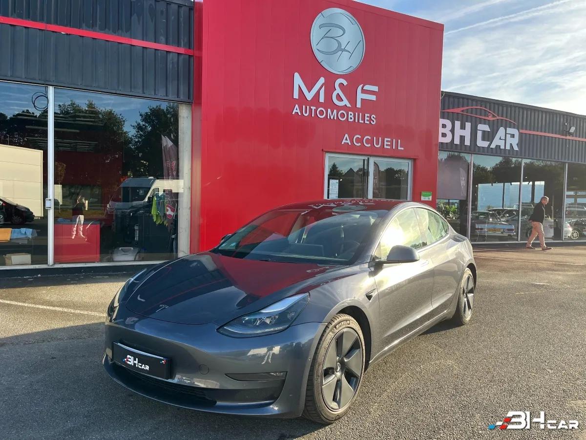Image: Tesla Model-3 ELECTRIC 350 208PPM 65KWH GRANDE-AUTONOMIE 4WD DUAL-MOTOR BVA