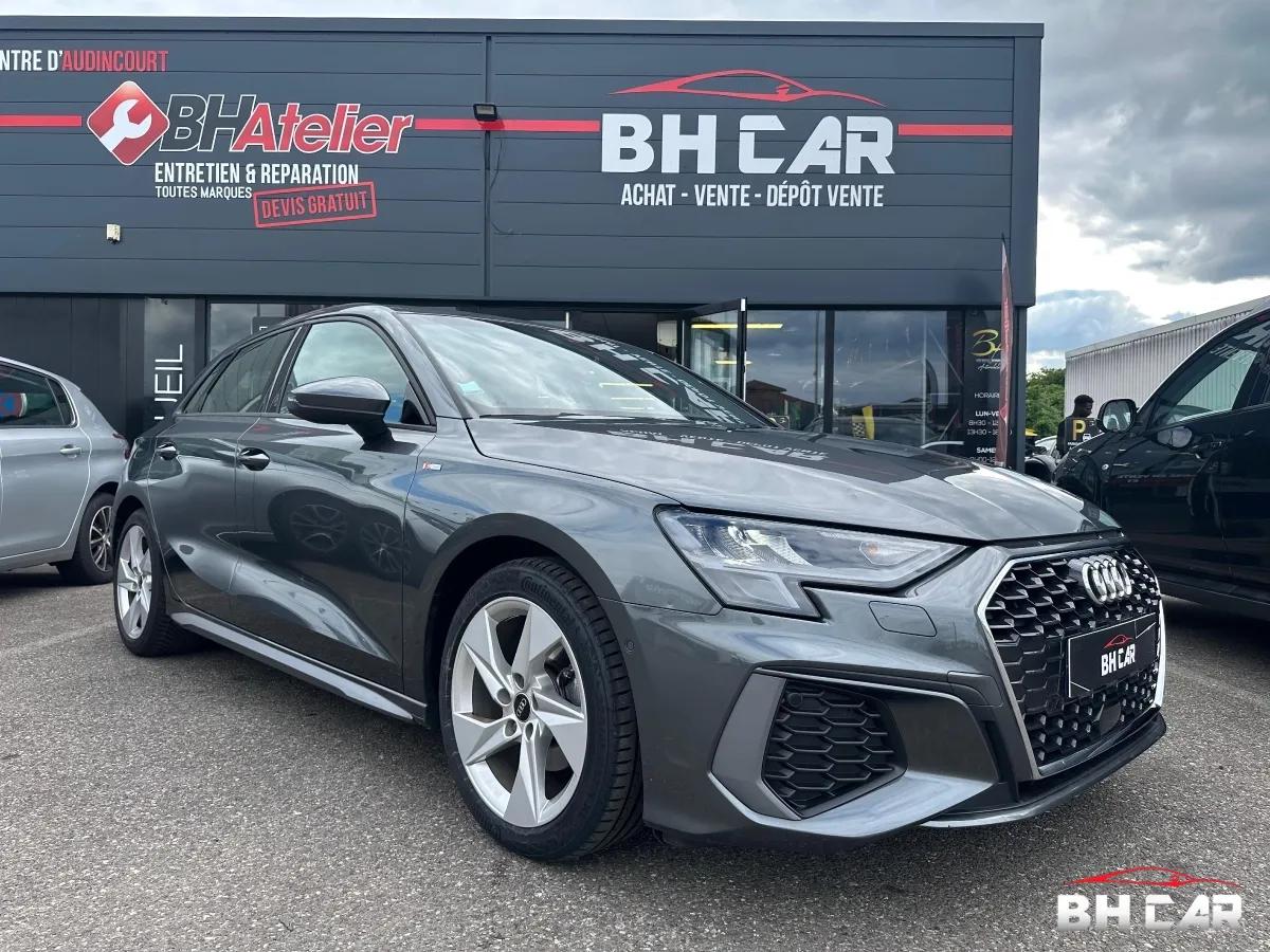 Image: Audi A3 SPORTBACK 35 TFSI 150CH HYBRID MHEV S-LINE S-TRONIC BVA7