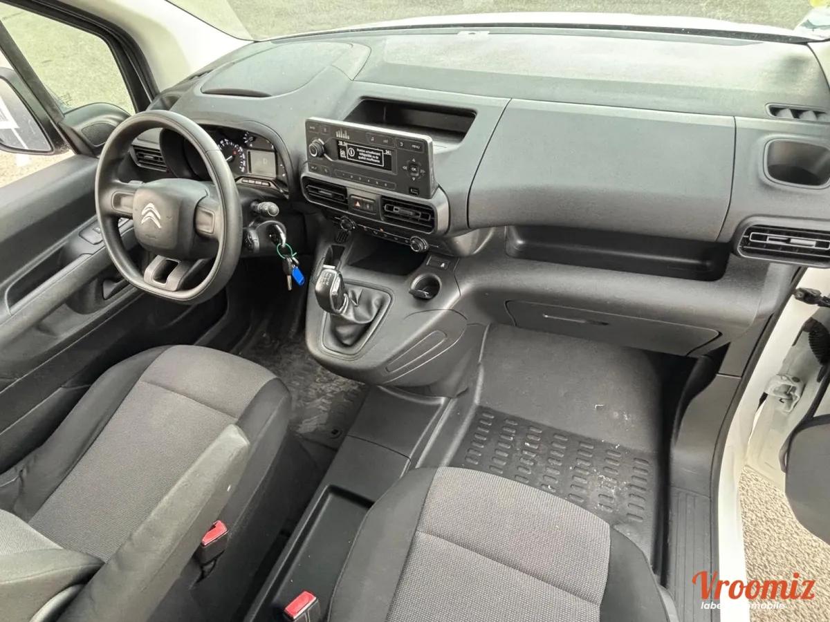 CITROEN Berlingo 1.5 BlueHDi 100 - 2 Places - TVA Récupérable - Garantie 12 Mois - PRIX TTC