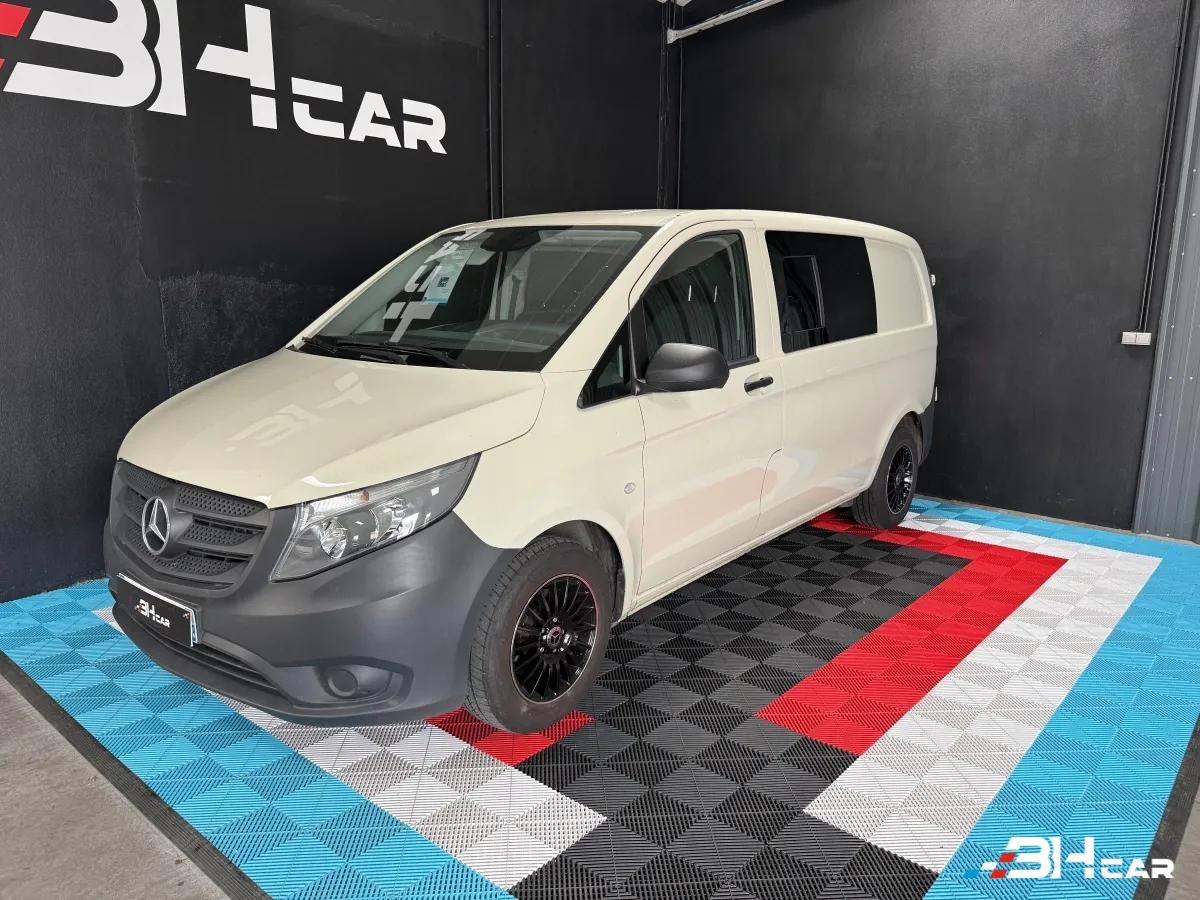 Image: Mercedes Vito 2.0 116 CDI 165 9G-TRONIC BVA 6 PLACES CHASSIS SPECIFIQUE 2,5 TONNES TRACTABLE