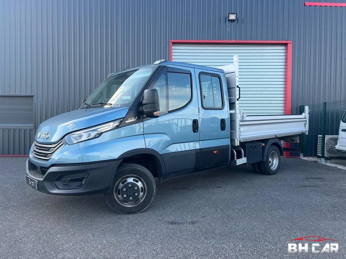 Image: Iveco Daily Vu 4 Portes III 35C21H D Hi-Matic - Benne Alu Calvet (Prix HT)