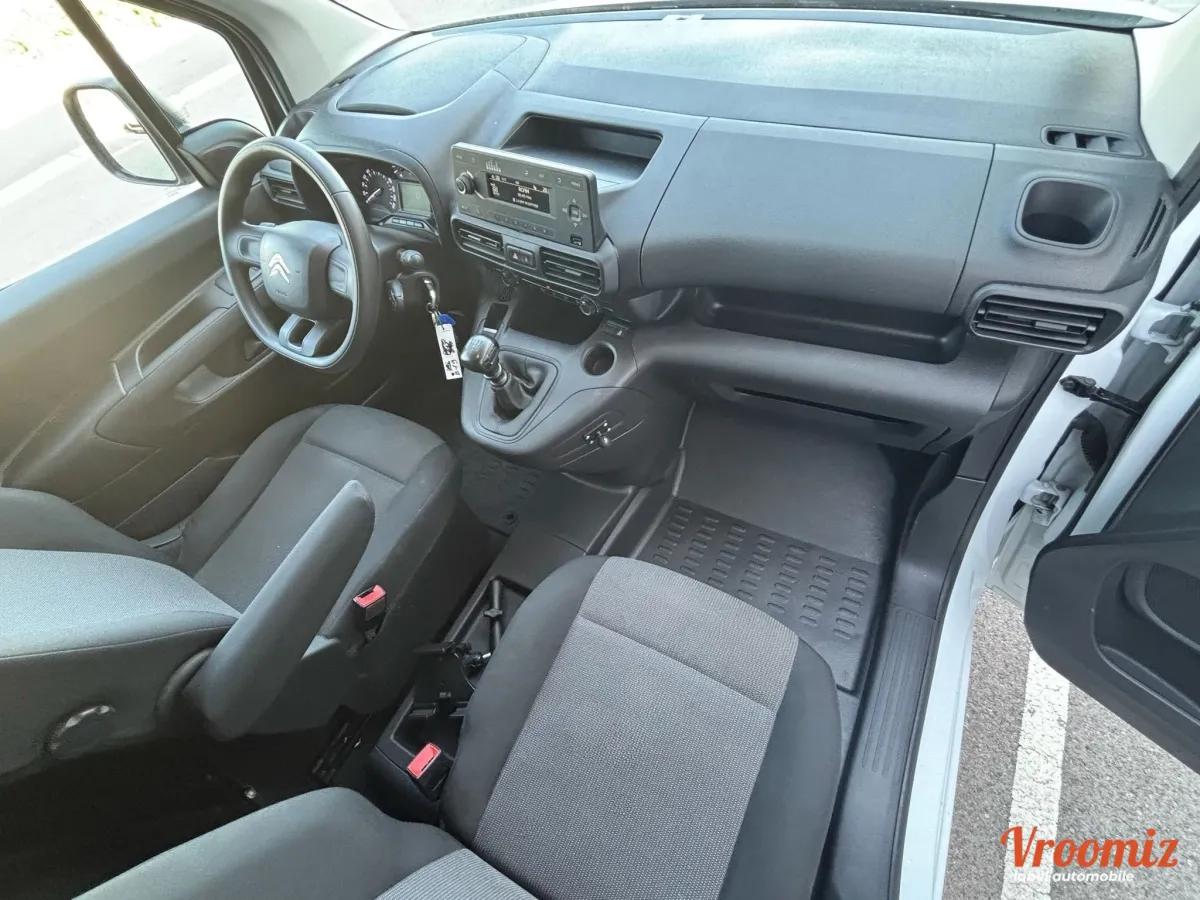 CITROEN Berlingo BlueHDi 75cv - 2 Places - TVA Récupérable - Garantie 12 Mois