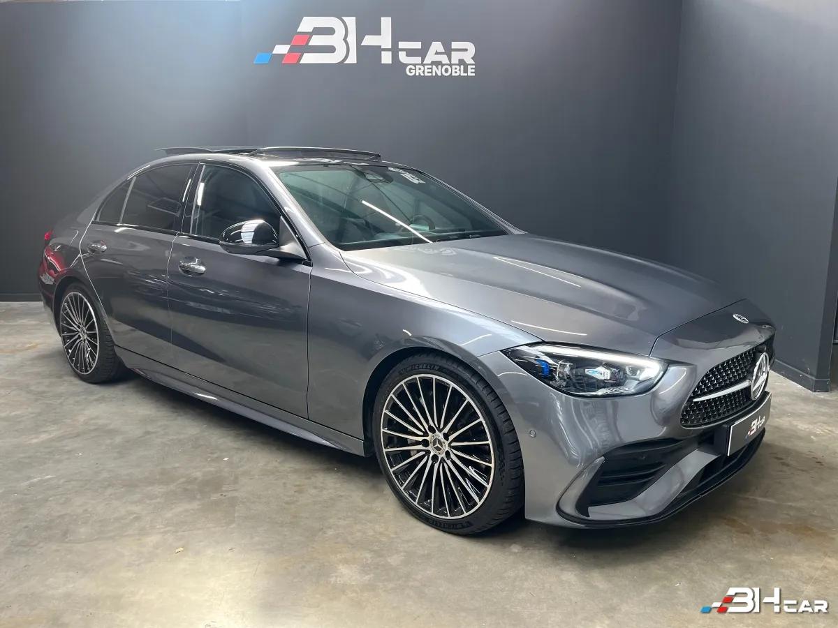 Image: Mercedes Classe C 220D 197 CH MICRO-HYBRID AMG LINE 9G-TRONIC / GARANTIE MERCEDES 05/2027