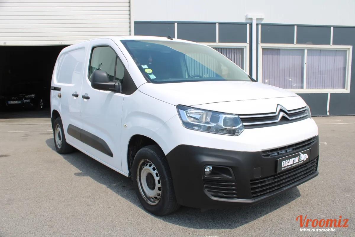 CITROEN Berlingo 1.5 BlueHDi 100 - 2 Places - TVA Récupérable - Garantie 12 Mois - PRIX TTC