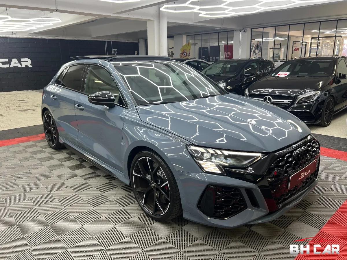 Image: Audi Rs3 SPORTBACK 8Y 2.5 TFSI 400 ch quattro - GARANTIE 2027 / PANO / B&O / GRIS KEMORA / ALCANTARA