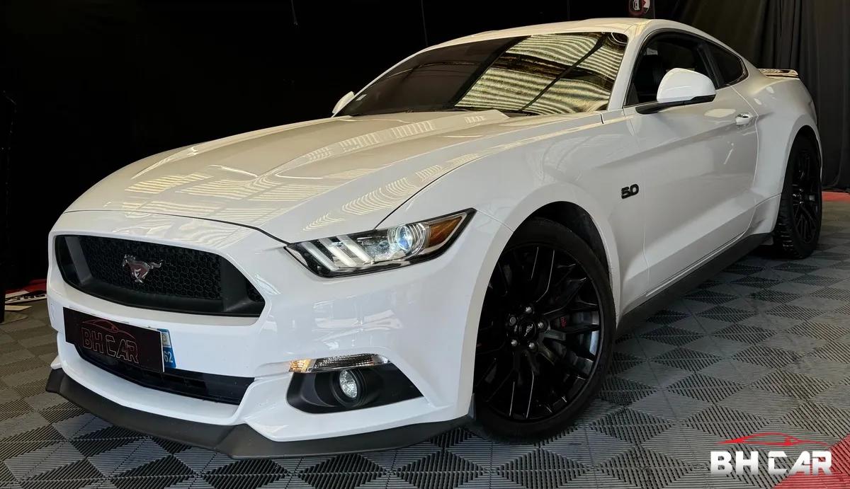 Image: Ford Mustang COUPE 5.0 420 GT PREMIUM BVA V8 PLAQUE FRANCAISE