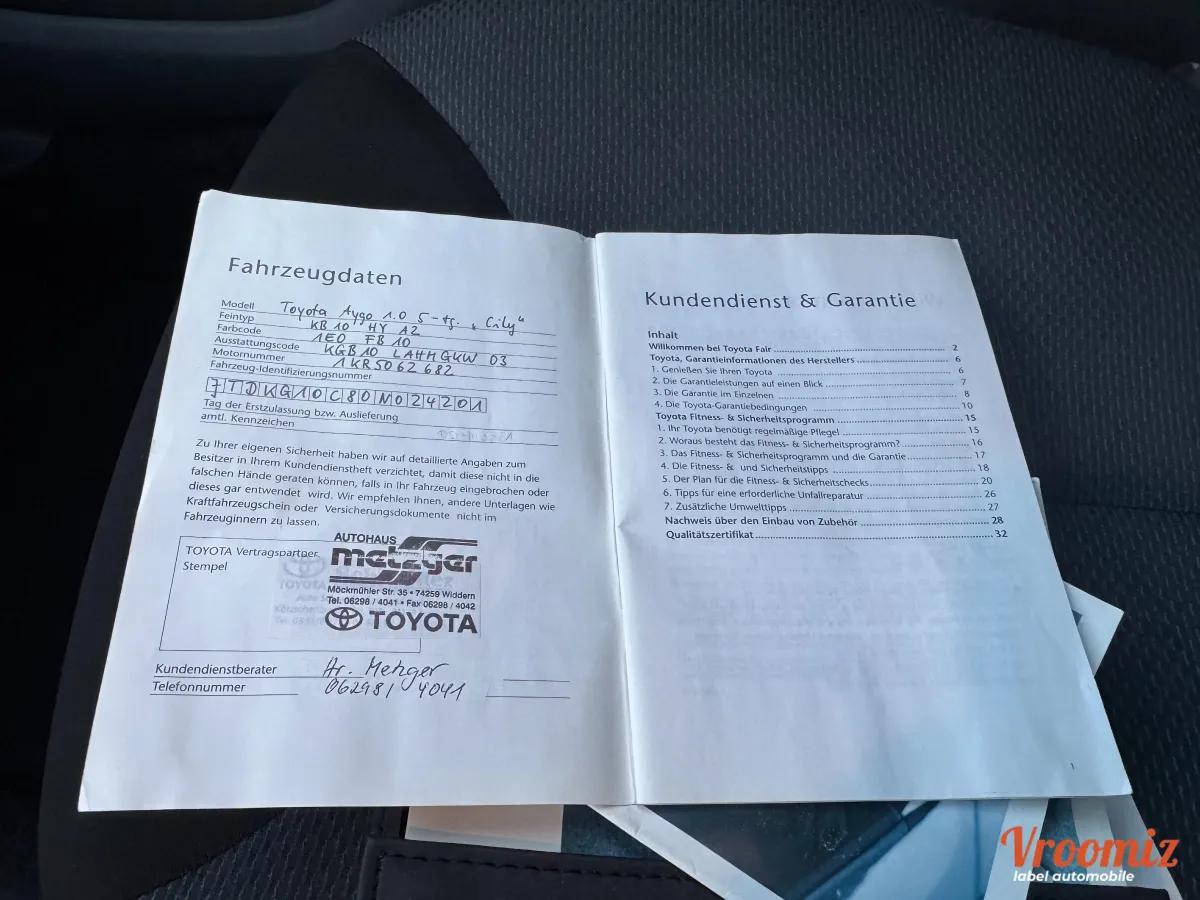 Toyota Aygo 1.0 VVTI 70 CONFORT