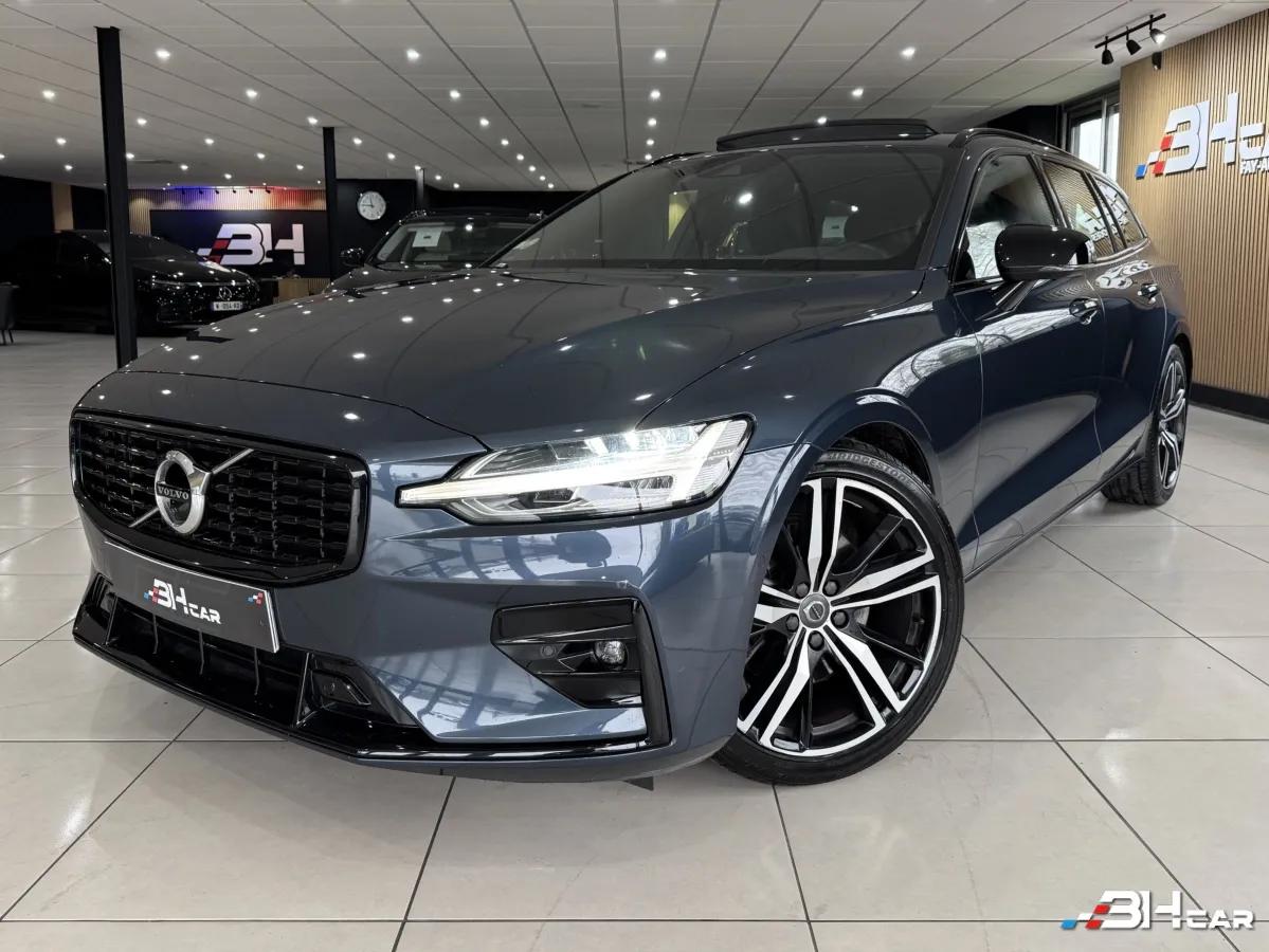Image: Volvo V60 🚀 B4 DIESEL MHEV 197 CH R-DESIGN BVA8 TOIT OUVRANT + CAM360 + SIÈGES CHAUFFANT+VENTILÉS