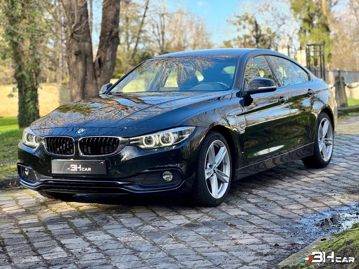 Image: Bmw Serie 4 GRAN-COUPE LCI 418 D 150 SPORT BVA8 / SUIVI BMW / CUIR / GRAND GPS / PACK CONFORT /