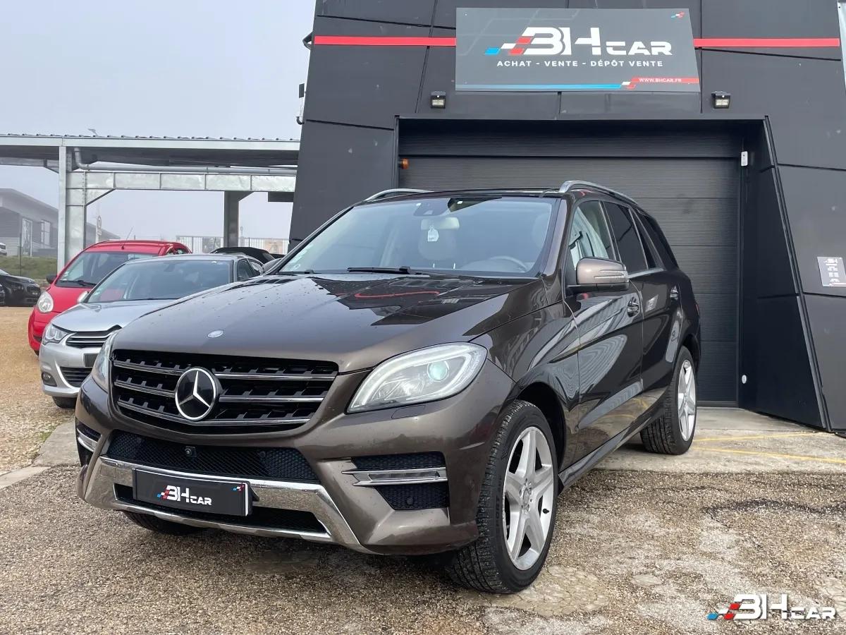 Image: Mercedes Classe M ML  250 CDI 204 BVA PACK AMG - CAM 360 - TOIT OUVRANT - ATTELAGE - SUIVI COMPLET