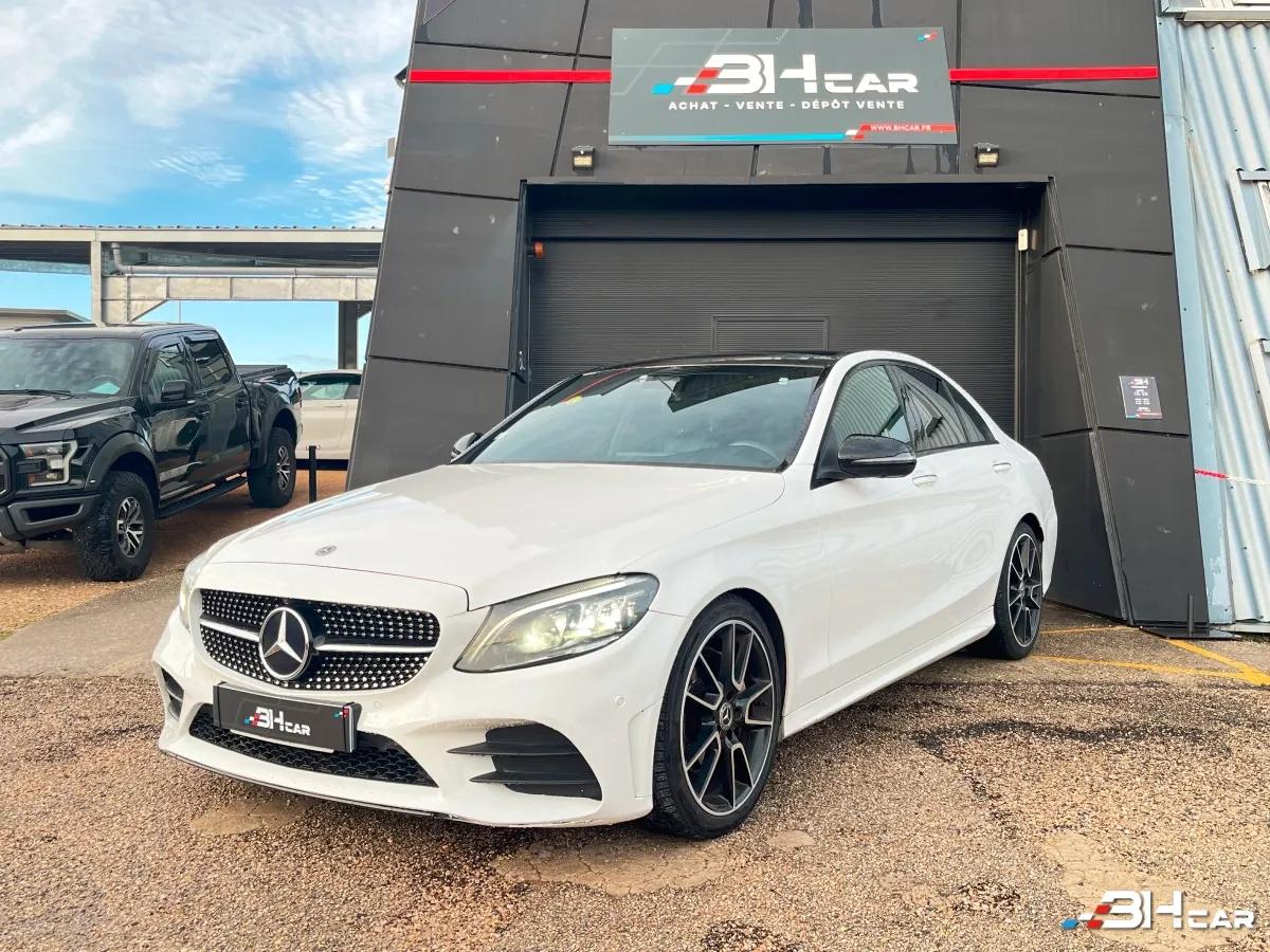 Image: Mercedes Classe C 220D 194 AMG LINE BVA - Son Burmester - Toit ouvrant - Caméra 360 - Suivi Mercedes