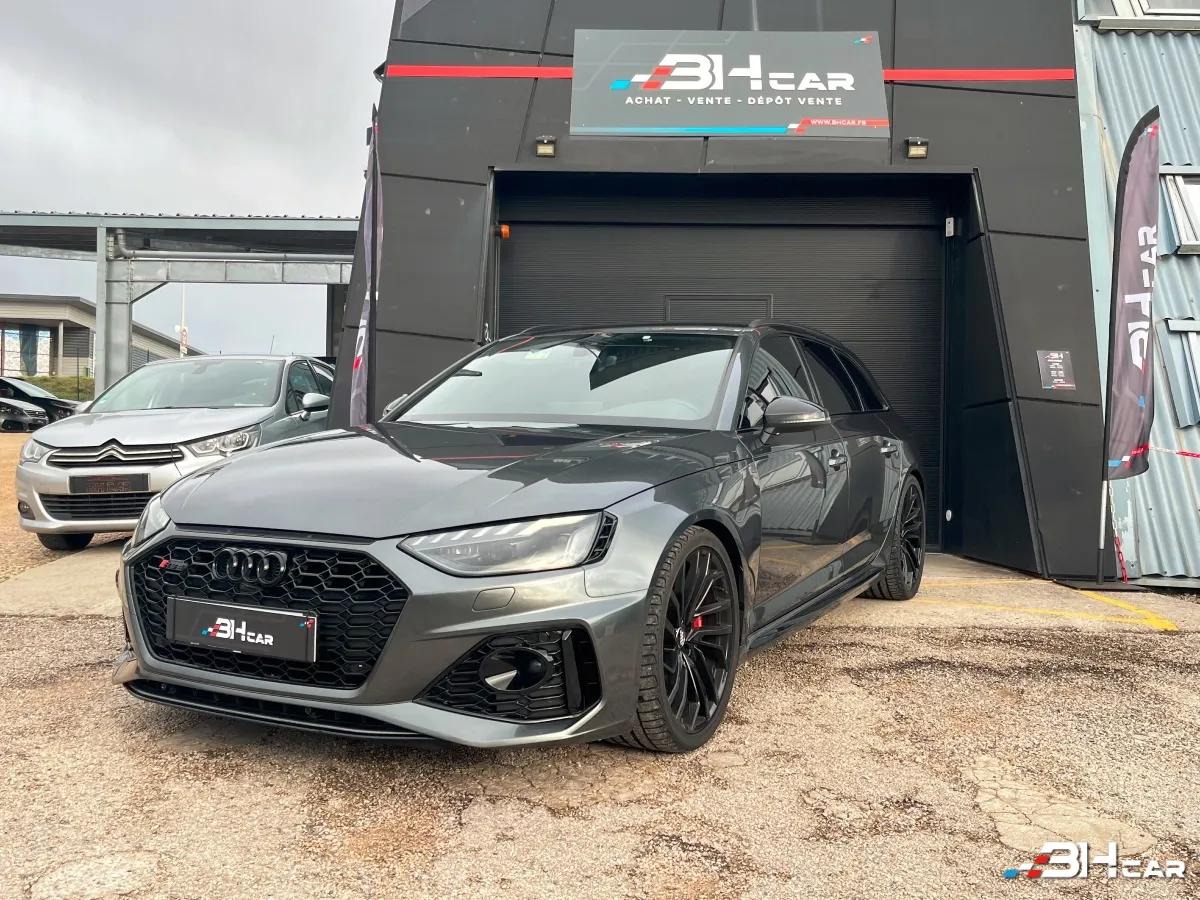 Image: Audi Rs4 2.9 TFSI 450 Bi-turbos V6 Quattro Matrix LED Dynamique Coffre élec Suivi AUDI & GAR 12 Mois