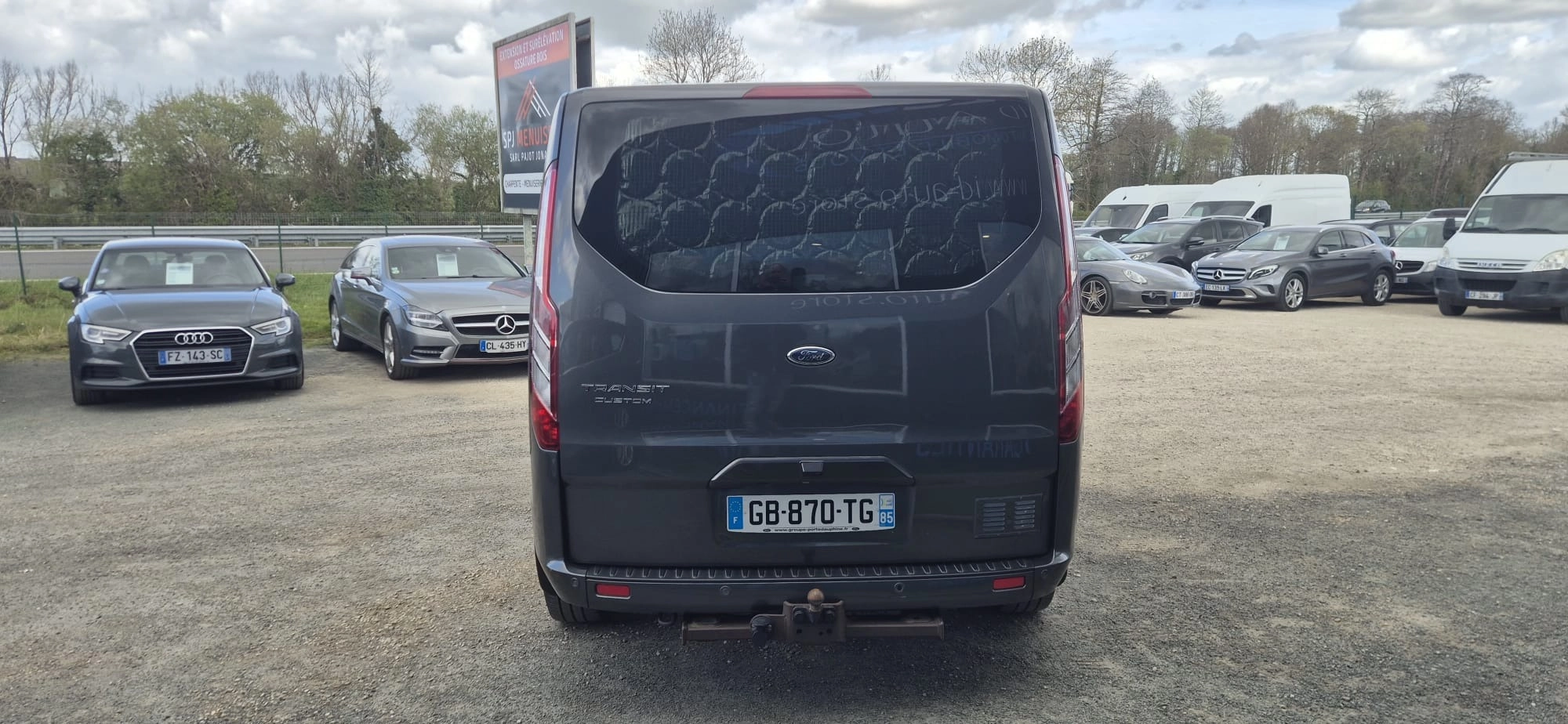 Ford Transit Custom Vu FOURGON 270 2.0 TDCI 130 L1H1 COURT PC-TN LIMITED BVA START-STOP — photo 3