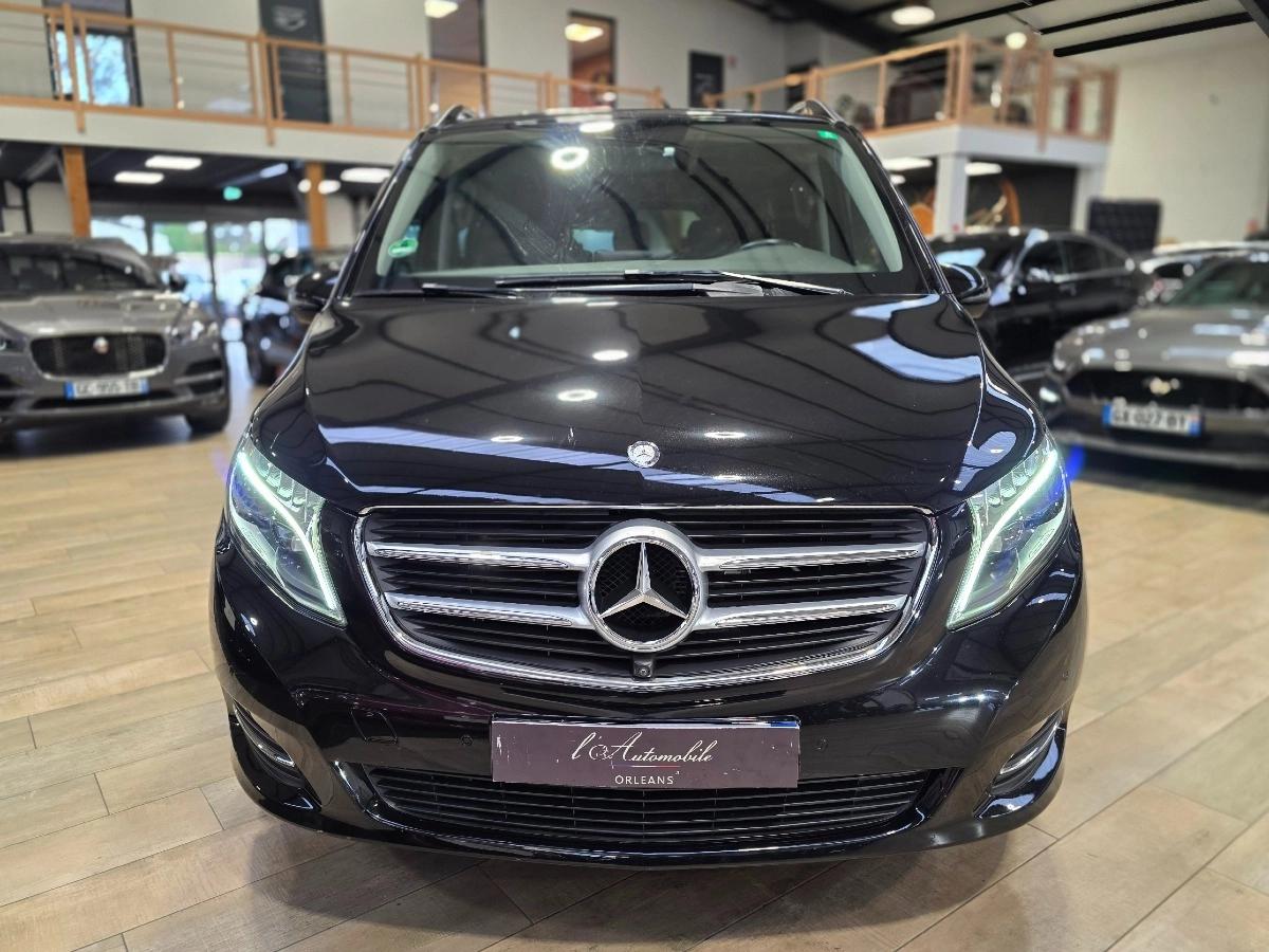 MERCEDES BENZ CLASSE V LONG 250D 190 AVANTGARDE  8 PL /BURMESTER/LED/CAMERA 360/PORTES ELEC/FILM PPF