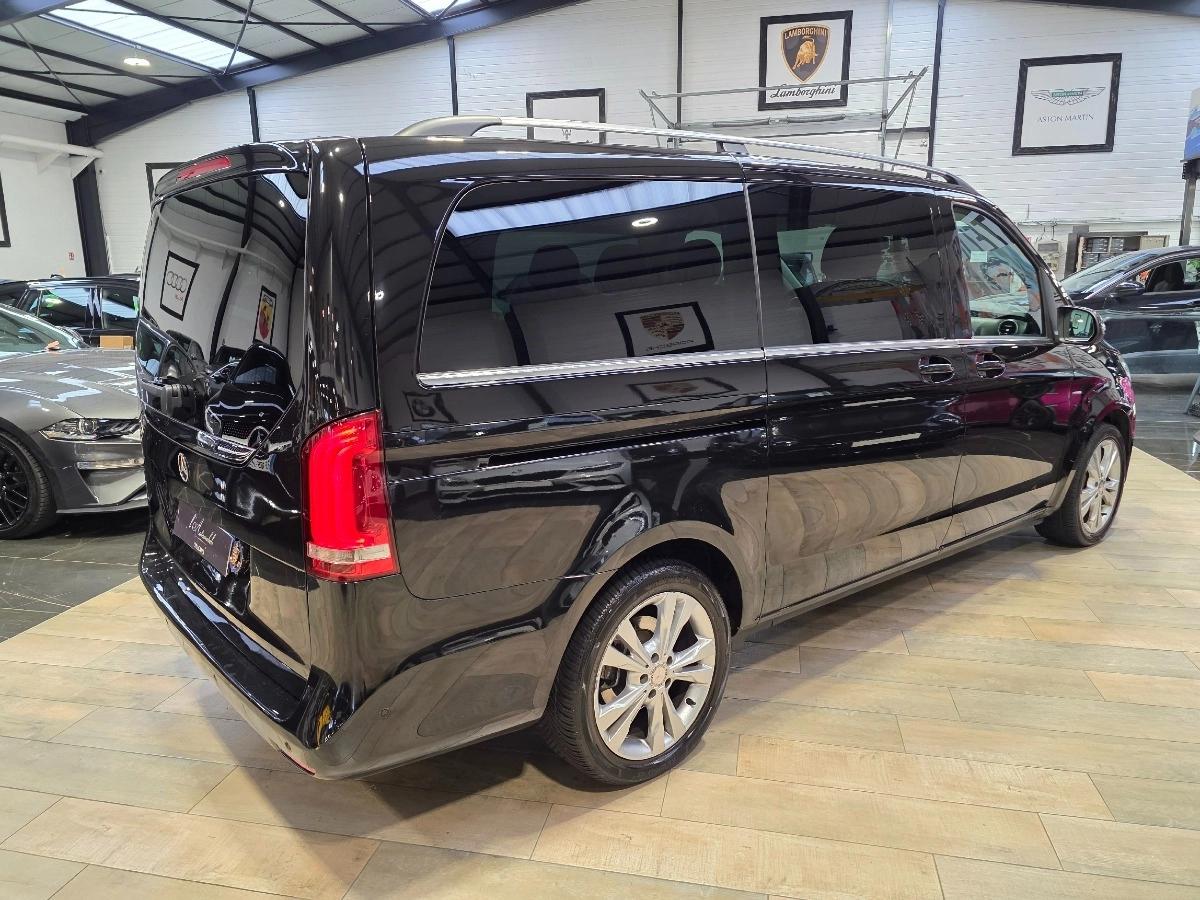 MERCEDES BENZ CLASSE V LONG 250D 190 AVANTGARDE  8 PL /BURMESTER/LED/CAMERA 360/PORTES ELEC/FILM PPF