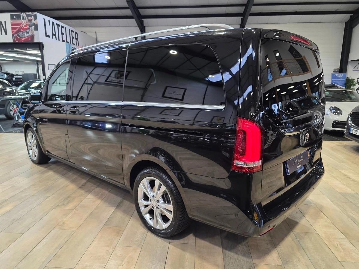 MERCEDES BENZ CLASSE V LONG 250D 190 AVANTGARDE  8 PL /BURMESTER/LED/CAMERA 360/PORTES ELEC/FILM PPF