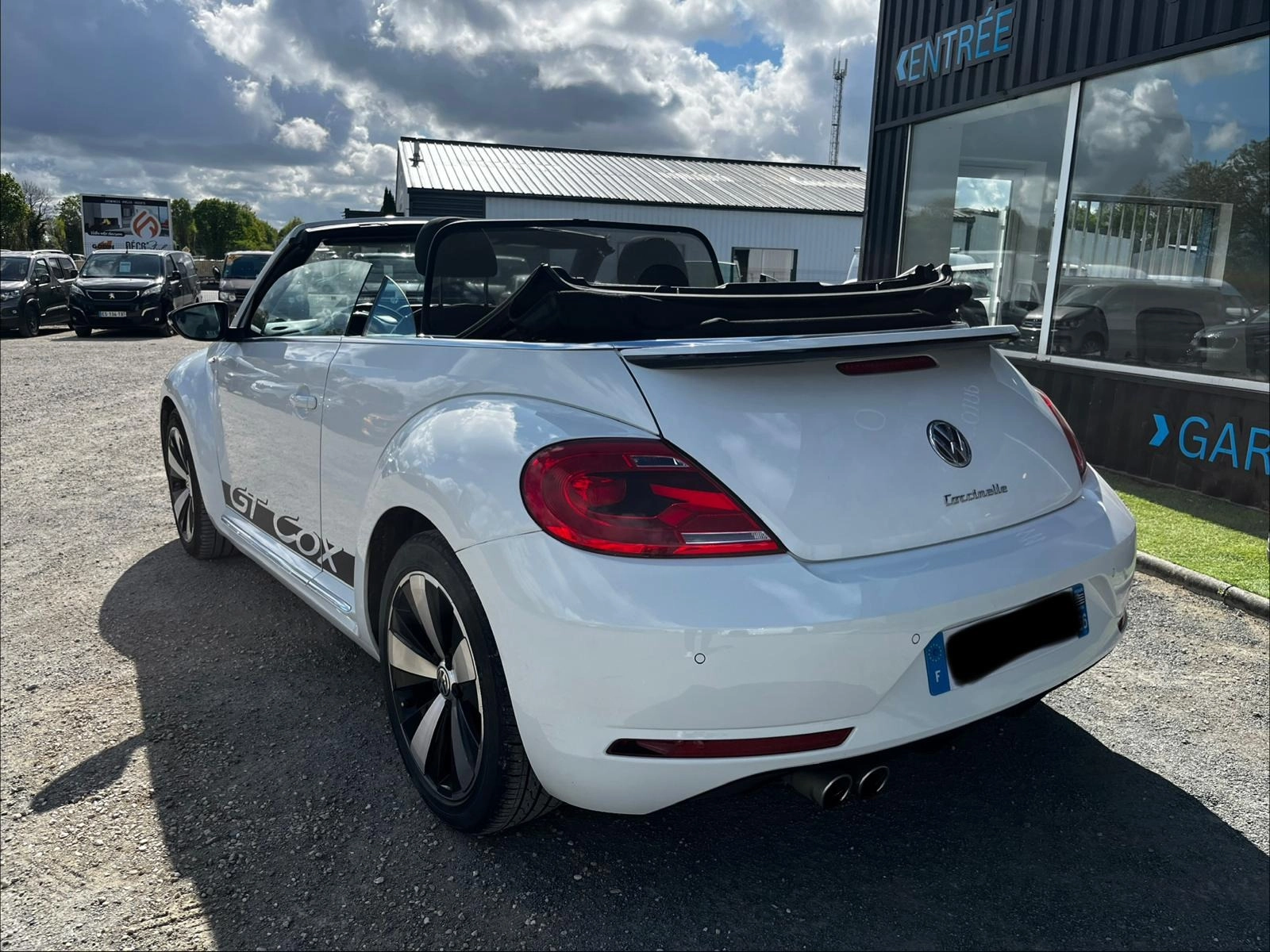 Volkswagen Coccinelle CABRIOLET 2.0 TDI 150 BLUEMOTION DSG BVA GARANTIE 12MOIS CABRIOLET 2.0 TDI 150 BLUEMOTION GT COX DSG BVA — photo 3