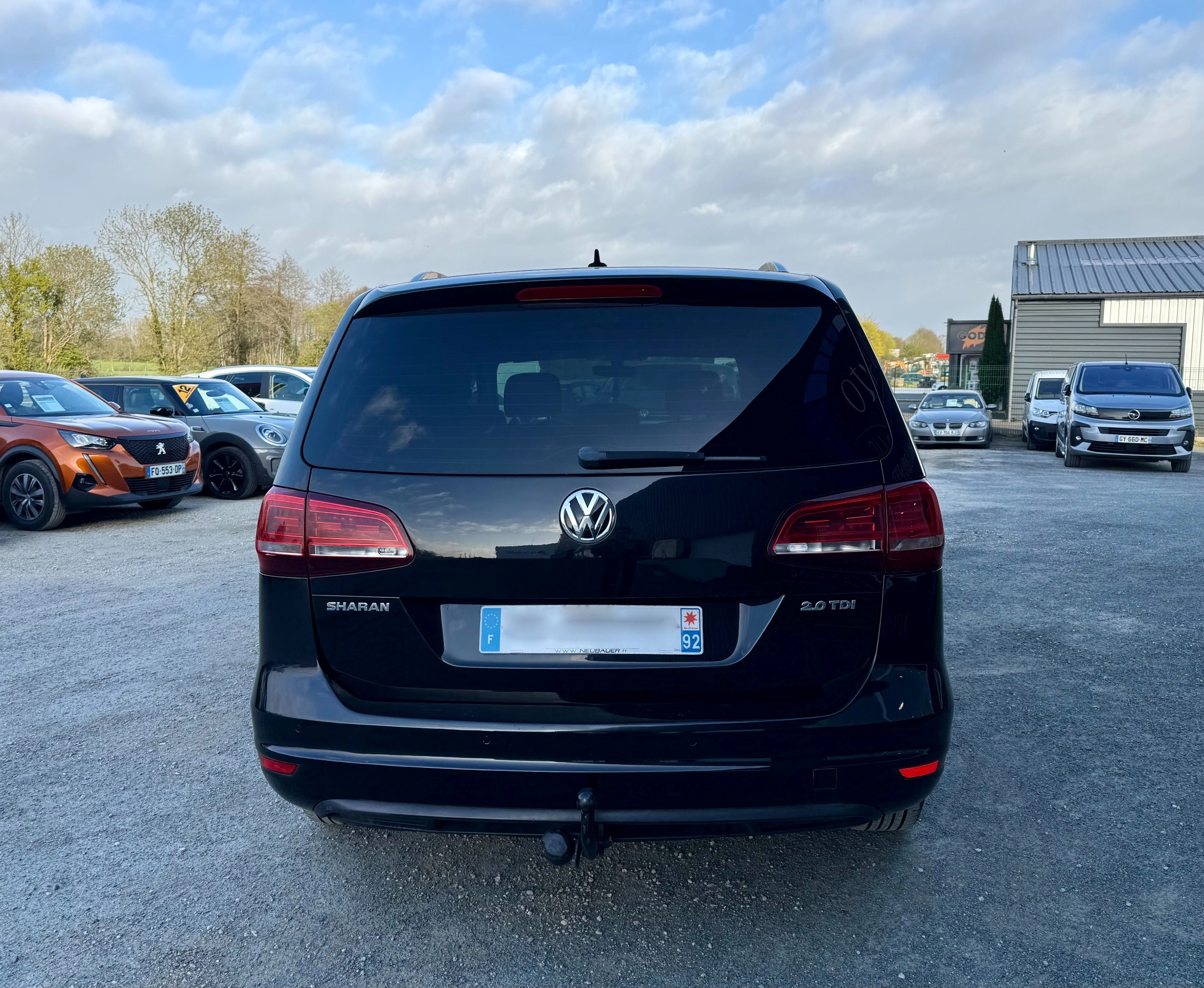 Volkswagen Sharan 2.0 TDI 150 CONFORT LINE DSG Garantie 12 Mois 2.0 TDI 150 BLUEMOTION CONFORT LINE DSG BVA — photo 4