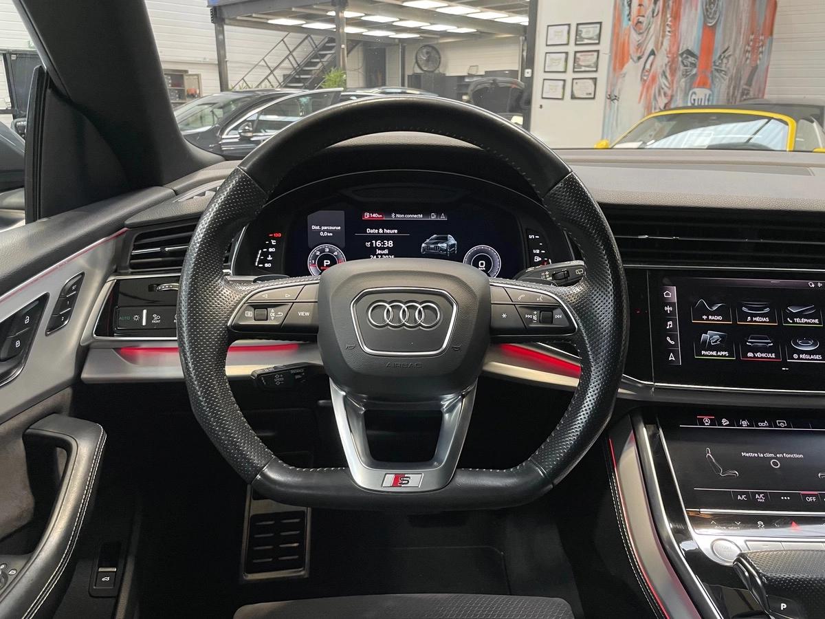 AUDI Q8 50 3.0L TDI V6 MILD HYBRID QUATTRO TIPTRONIC8 286 - FINITION SLINE CARPLAY/CAMERA DE RECUL