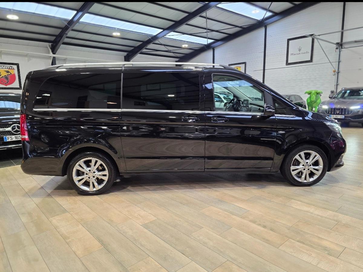 MERCEDES BENZ CLASSE V LONG 250D 190 AVANTGARDE  8 PL /BURMESTER/LED/CAMERA 360/PORTES ELEC/FILM PPF