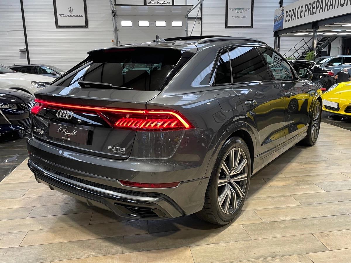 AUDI Q8 50 3.0L TDI V6 MILD HYBRID QUATTRO TIPTRONIC8 286 - FINITION SLINE CARPLAY/CAMERA DE RECUL