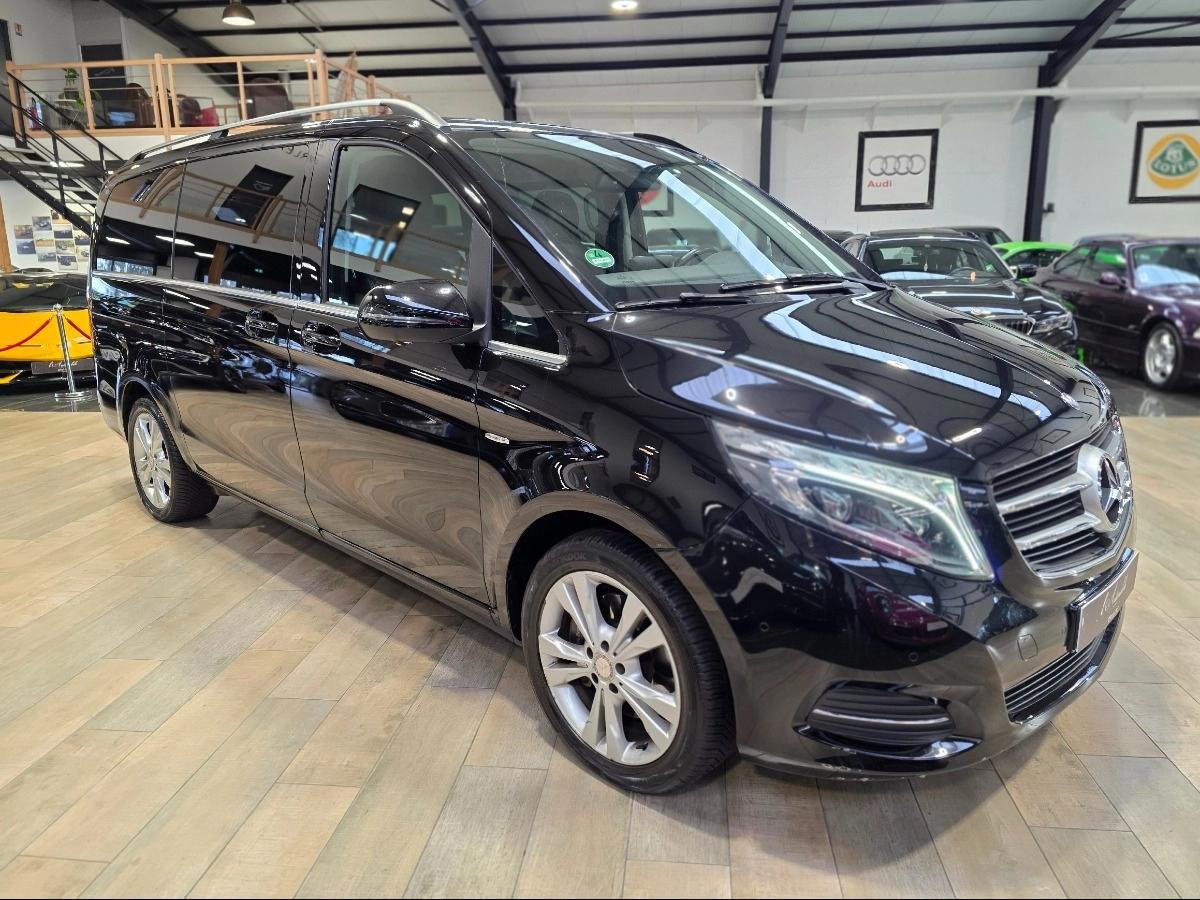 MERCEDES BENZ CLASSE V LONG 250D 190 AVANTGARDE  8 PL /BURMESTER/LED/CAMERA 360/PORTES ELEC/FILM PPF