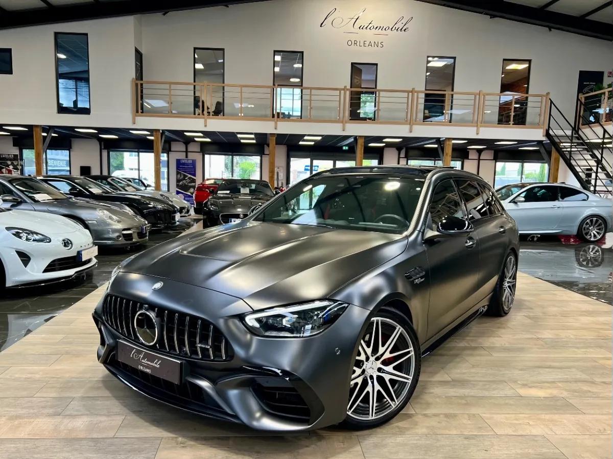 Mercedes Classe C BREAK AMG 63 S TURBO E PERFORMANCE 680 9G-Tronic 4Matic+  /BURMESTER/CAM360/TOIT PANO/JA20/HUD/