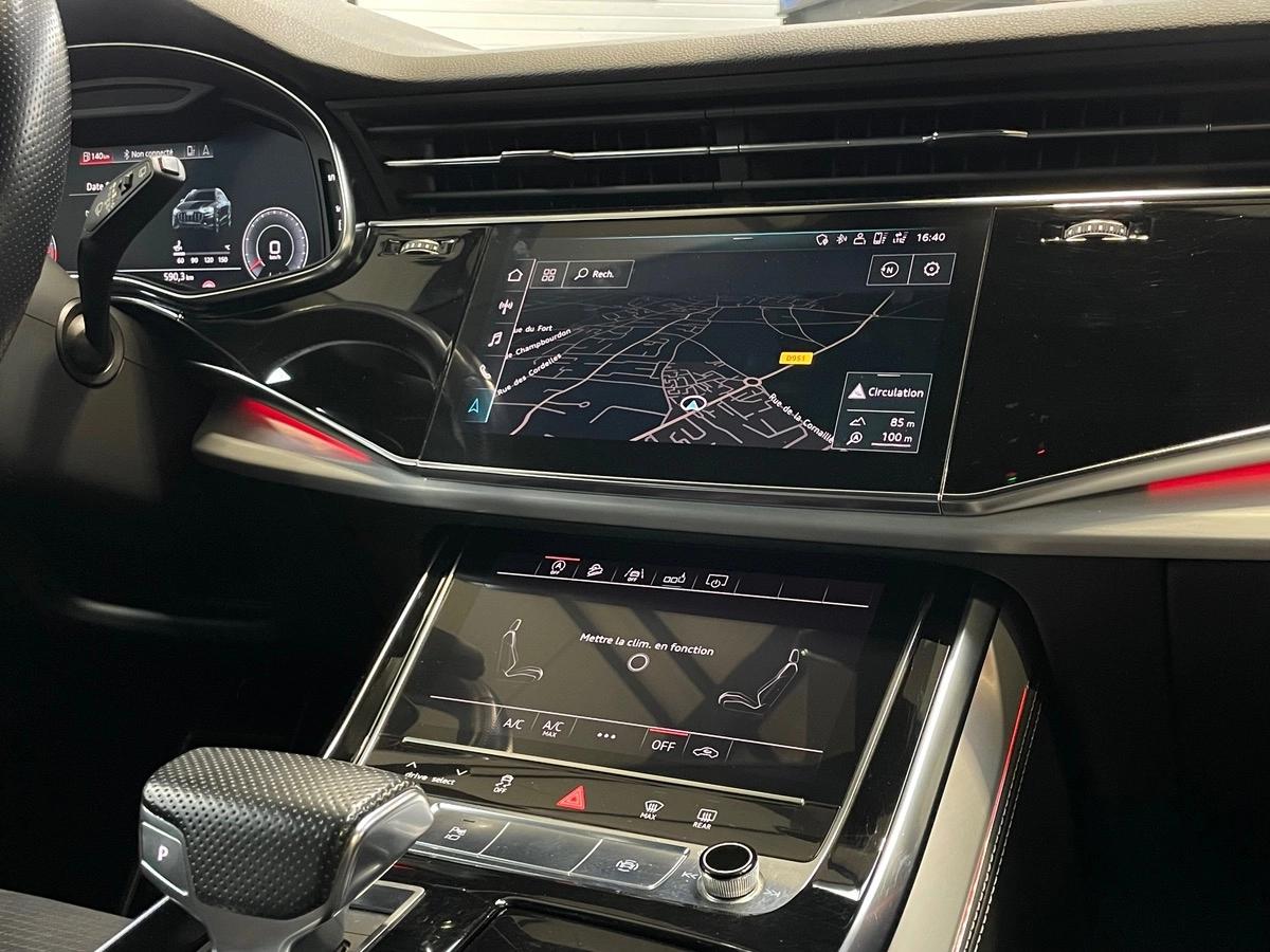 AUDI Q8 50 3.0L TDI V6 MILD HYBRID QUATTRO TIPTRONIC8 286 - FINITION SLINE CARPLAY/CAMERA DE RECUL